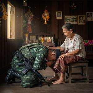 ชายผ้าถุงแม่คุ้มครองภัย