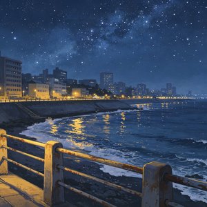 江汉星光的夜