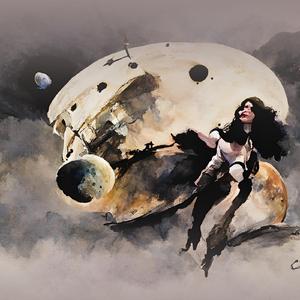 the sky is wailing sadly