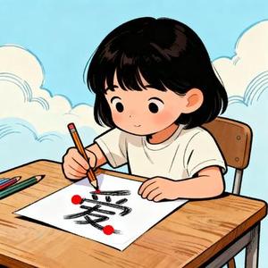 你数过爱有几笔几画