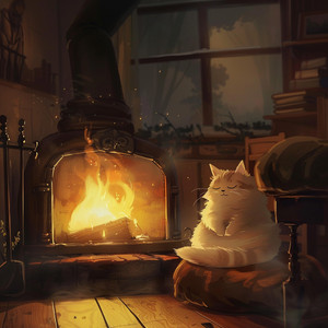 Canción De Cuna Del Fuego Para Gatos