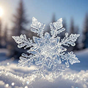 雪の華