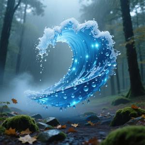 Błękitna Fala Deszczu