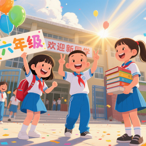 小学六年级我们来了