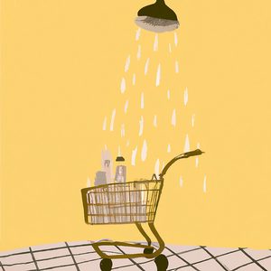 Shopping Cart Showers