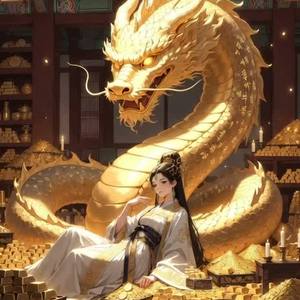 재물의 여신 (Goddess Ascendant) by JoonOc