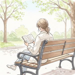 ひだまりの読書時間