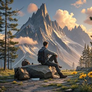 山脚下的风-华