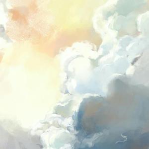 Sun Shinning Through the Clouds