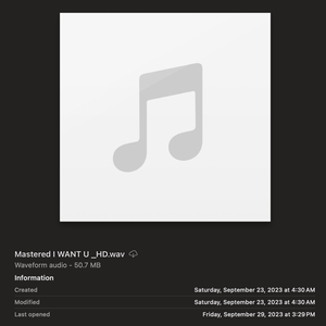 ~ I WANT U ~ slowed & reverb.