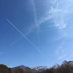 君を乗せた飛行機雲