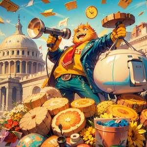 我存了一千四百五十億