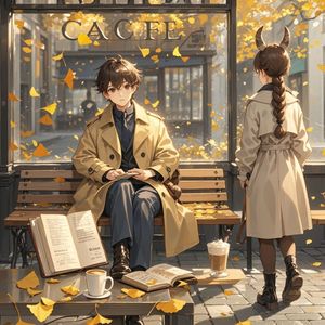 街角咖啡馆_初雪Surname