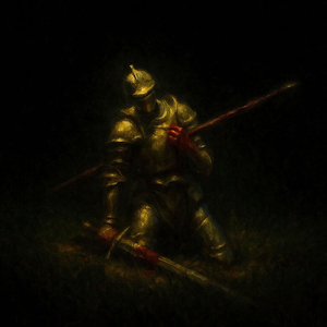 In the middle of the castle