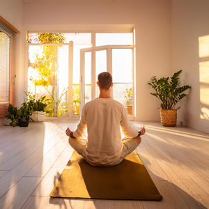 Energía De Meditación Que Fluye