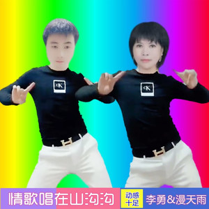 情歌唱在山沟沟 (DJ苏平对唱版伴奏)