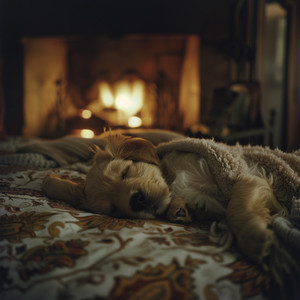 Serenata Canina Junto Al Crepitante Hogar