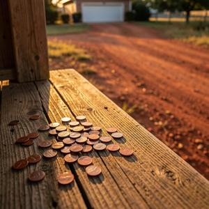 Pennies were gold