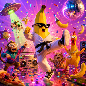 Banana Karate Dance