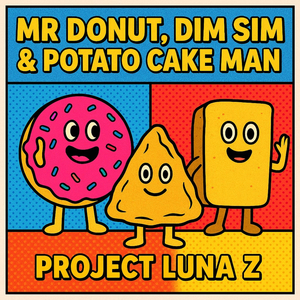 Mr. Donut, Dim Sim & Potato Cake Man