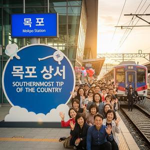 남도의 끝 목포역에서