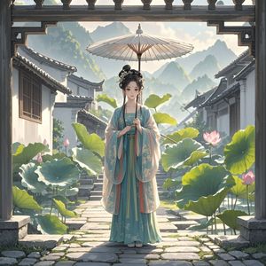 婷婷玉立-敕勒歌