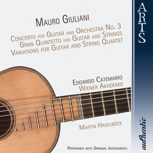 Concerto For Guitar "Terzina" And Orchestra No. 3 In F Major Op. 70: II. Andantino Alla Siciliana Con Variazioni (Giuliani)