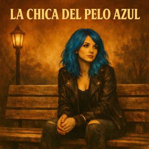 La chica del pelo azul