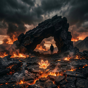 Gölgede Büyüyen Çiçek