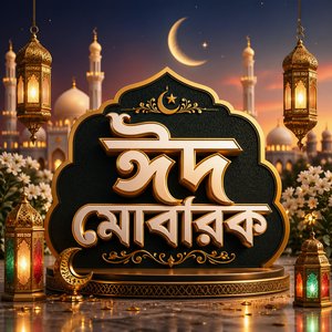 ঈদ মোবারক Eid Mubarak