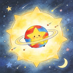 我说过你的棕色眼眸像无垠宇宙中的灿灿恒星