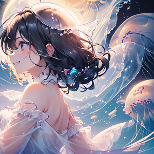 ミズクラゲの静かな舞い