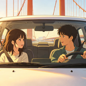 吹过鹦鹉洲大桥的夜风