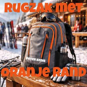Rugzak met oranje rand