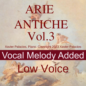 Vezzosette E Care Pupillette in F Major, Melody Added