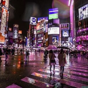 东京下雨夜