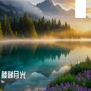 楼梯月光