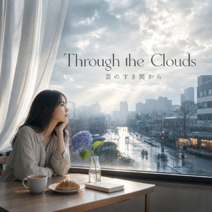 雲のすき間から