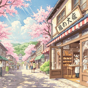 Spring rain (やさしい春の雨)