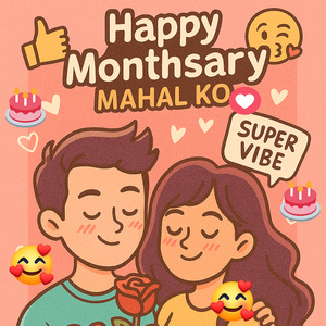 Happy Monthsary Mahal Ko
