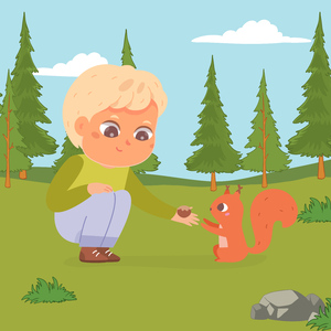 Сказка про белку Чигли-вигли