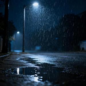 深夜里的小雨