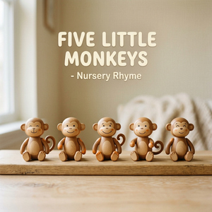 Five Little Monkeys - Nursery Rhyme