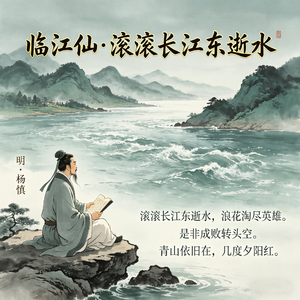 临江仙·滚滚长江东逝水