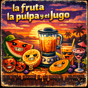 La fruta la pulpa y el jugo