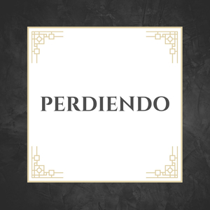 Perdiendo