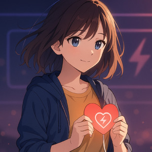 ハート充電中