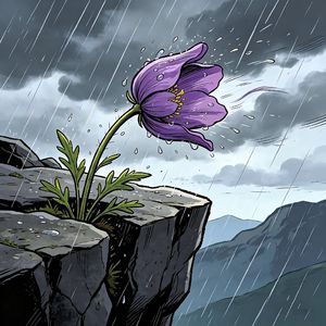 盛开的瞬间