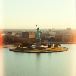 La estatua de la Libertad