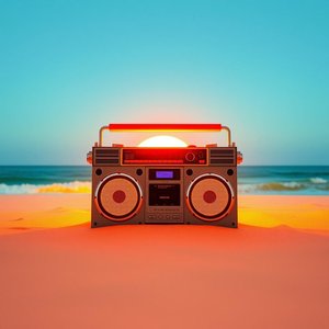 Beach Sunrise Painting The Quiet Horizon